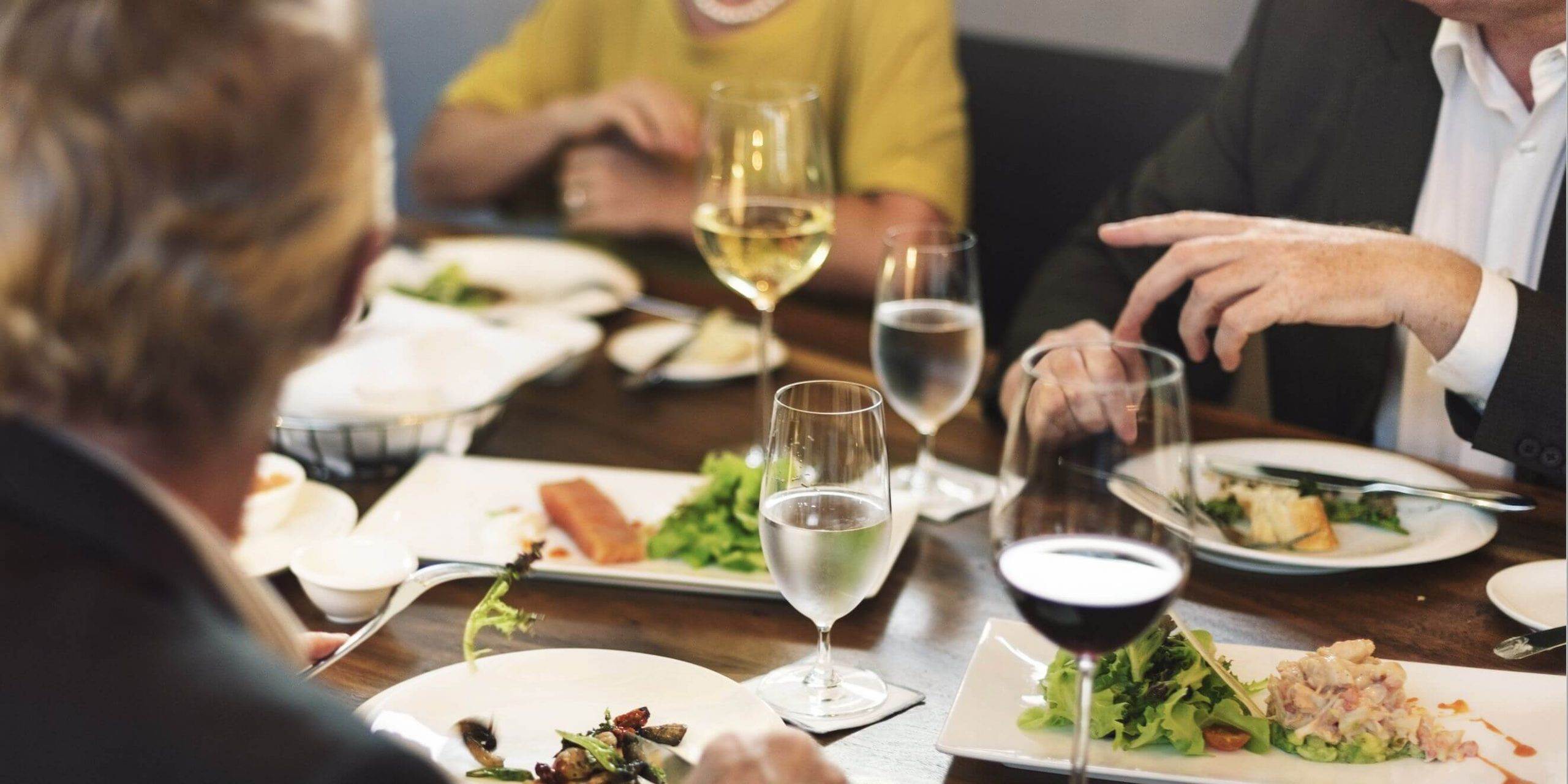 Repas d'affaires au Chiringuito
