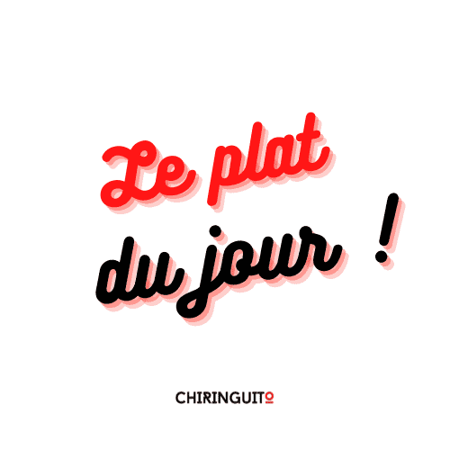 Le plat du jour gourmand du Chiringuito